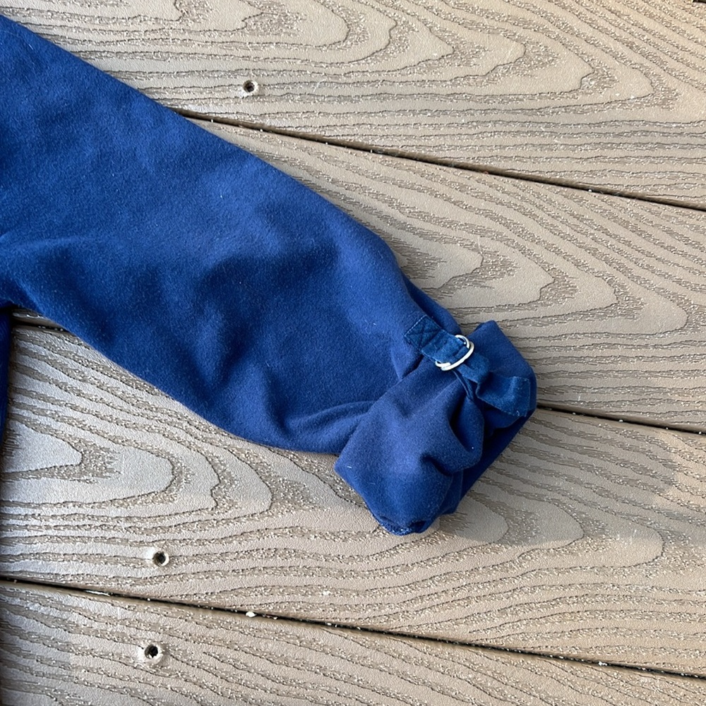 Cute vintage liz wear zip up jacket with pockets, hood & roll up sleeves size S - Picture 4 of 9